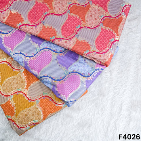 Pure Monga Silk Fabric- F4026