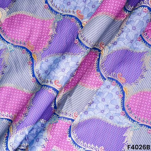 Pure Monga Silk Fabric- F4026