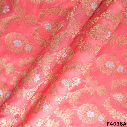 Banarasi Silk Fabric- F4038