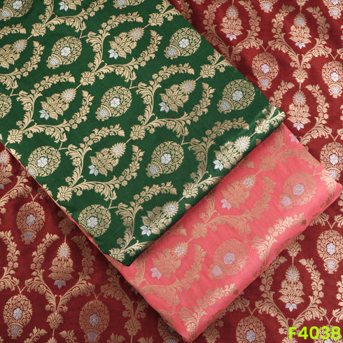 Banarasi Silk Fabric- F4038