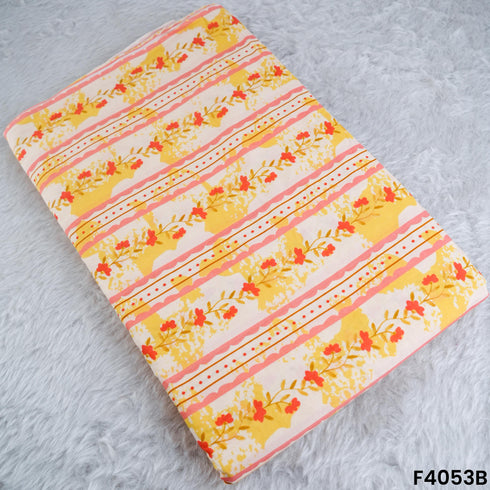 Digital Print Cambric Cotton Fabric- F4053