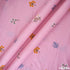 Thread Embroidered Cambric Cotton Fabric- F4058