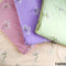 Thread Embroidered Cambric Cotton Fabric- F4059