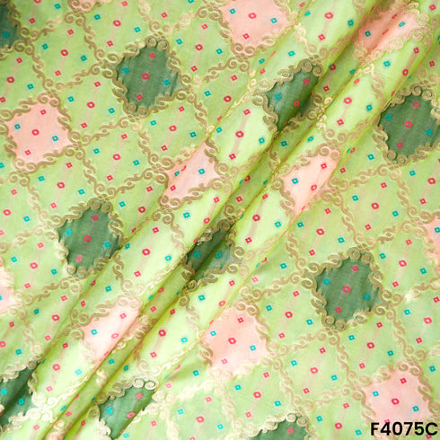 Banarasi Silk Fabric- F4075