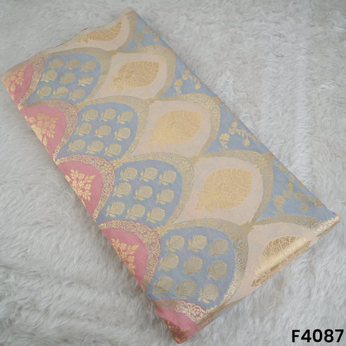 Banarasi Silk Brocade Fabric-F4087