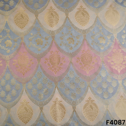 Banarasi Silk Brocade Fabric-F4087