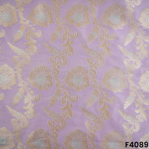 Banarasi Silk Brocade Fabric-4089