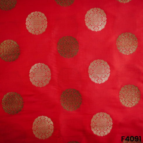 Banarasi Silk Brocade Fabric-F4091