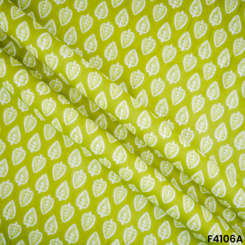 Block Print Cambric Cotton Fabric- F4106