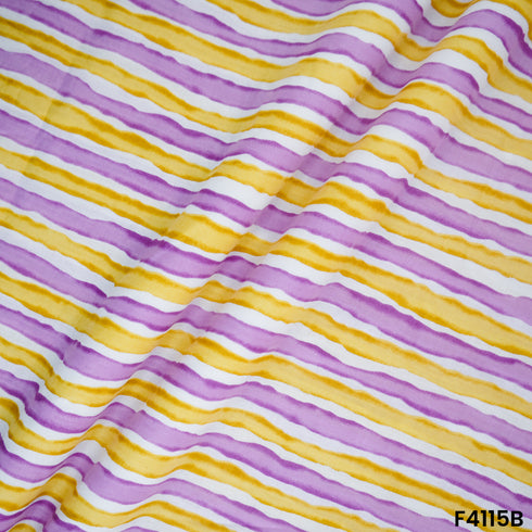 Floral Print Cambric Cotton Fabric- F4115