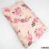Flower Print Satin Crepe Fabric-F3635