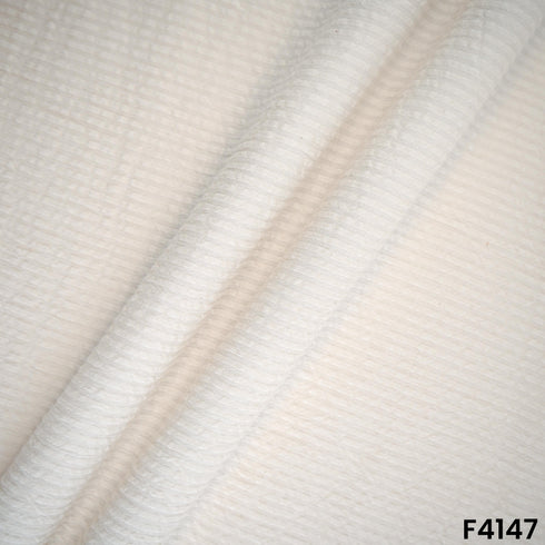 Dyeable Seer Sakkar Kora Cotton Fabric- F4147