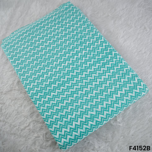 Block Print Cambric Cotton Fabric- F4152