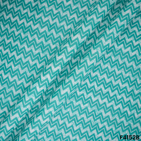 Block Print Cambric Cotton Fabric- F4152