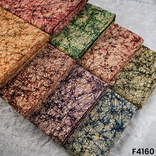 Shibori Print Cambric Cotton Fabric- F4160