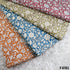 Floral Printed Cambric Cotton Fabric- F4161
