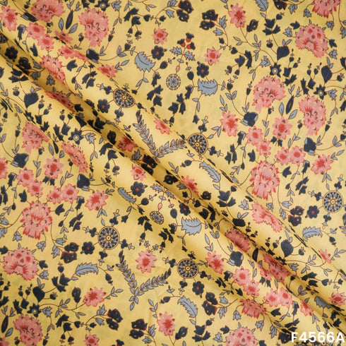 Printed Cambric Cotton Fabric- F4566