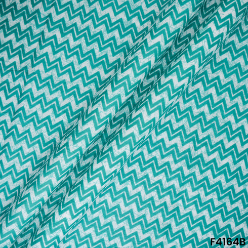 Floral Print Cambric Cotton Fabric- F4164