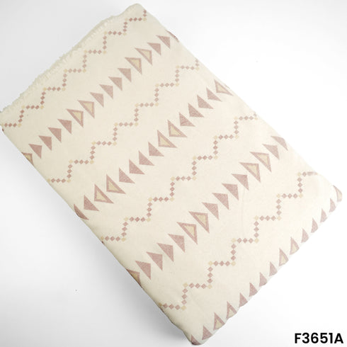 Ikat Print Cambric Cotton Fabric-F3651