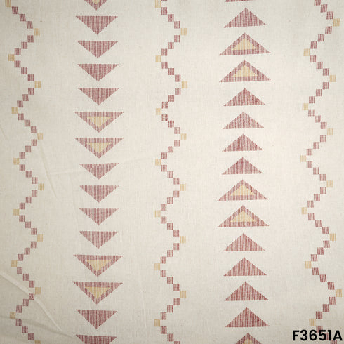 Ikat Print Cambric Cotton Fabric-F3651