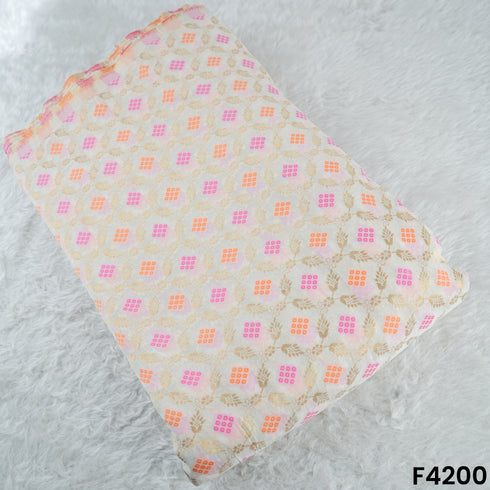 Dyeable Banarasi Georgette Fabric- F4200