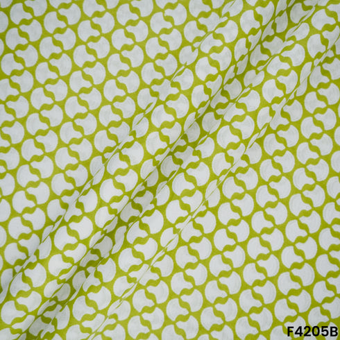 Floral Print Cambric Cotton Fabric- F4205