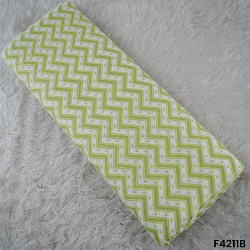 Block Print Cambric Cotton Fabric-F4211