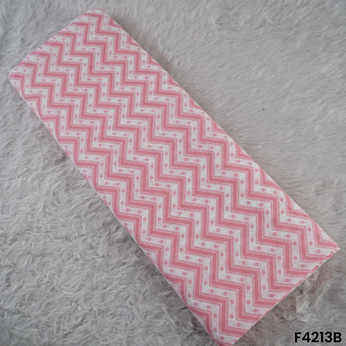 Block Print Cambric Cotton Fabric-F4213