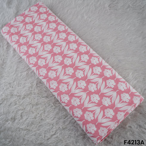 Block Print Cambric Cotton Fabric-F4213