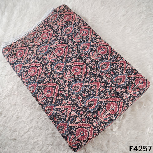 Printed Hakoba Cotton Fabric- F4257