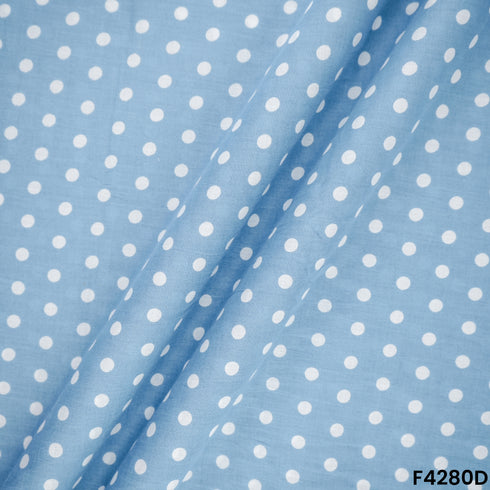 Polka Dot Cambric Cotton Fabric - F4280