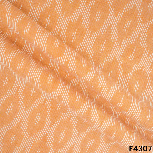 Ikkat Handloom Cotton Fabric- F4307