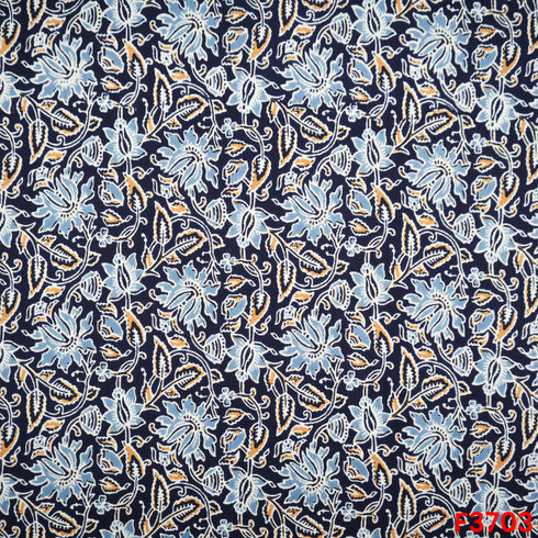 Digital Printed Rayon Cotton Fabric-3703