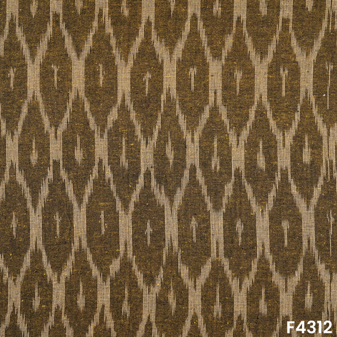 Ikkat Handloom Cotton Fabric- F4312