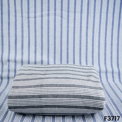 Stripes Print Cotton Fabric-F3717