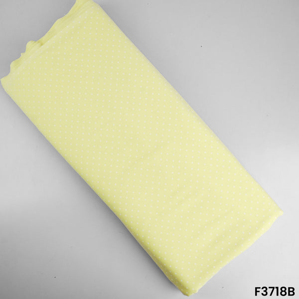 Polka Dot Print Cotton Fabric-F3718