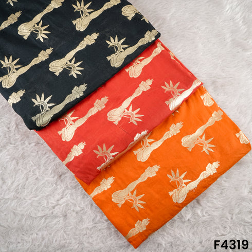 Banarasi Brocade Fabric- F4319