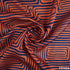 Digital Print Satin Crepe Fabric-F3742