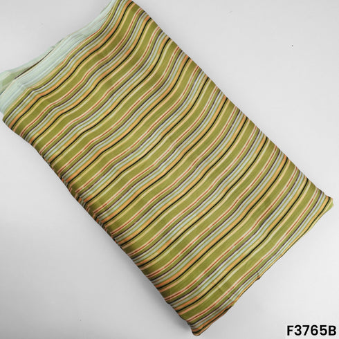 Digital Print Satin Crepe Fabric-F3765