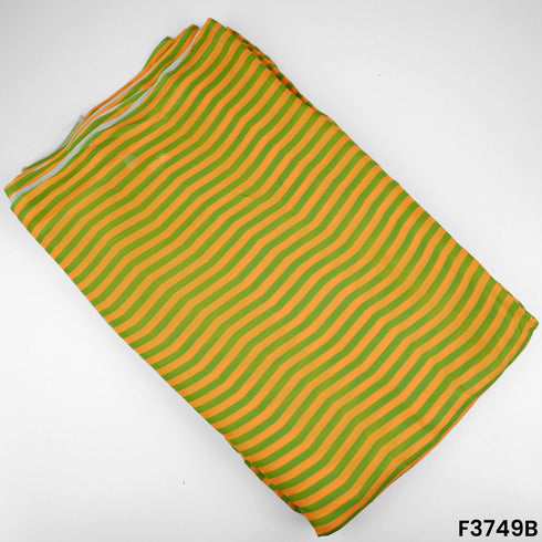 Digital Print Satin Crepe Fabric-F3749