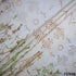 Printed Thread Embroidered Cambric Cotton Fabric-F3769