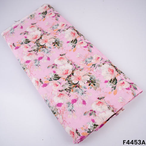 Digital Print Cotton Fabric- F4453
