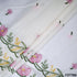 Thread Embroidered Cambric Cotton Fabric- F3776