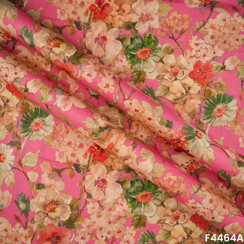 Digital Print Cotton Fabric-F4464