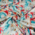 Digital Print Japani Satin Fabric- F3819