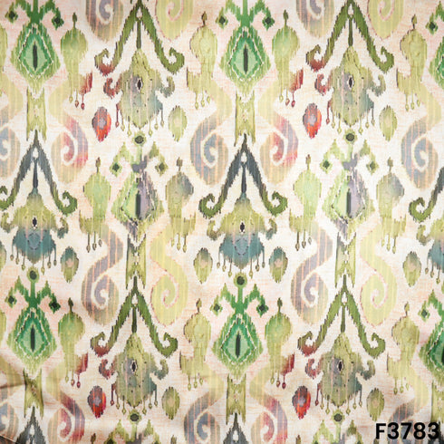 Patola Print Muslin Cotton Fabric- F3783