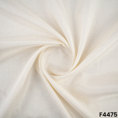 Dyeable Lurex Shimmer Tissue Fabric- F4475