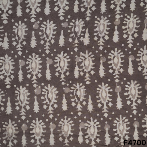 Dabu Print Modal Cotton Fabric- F4700