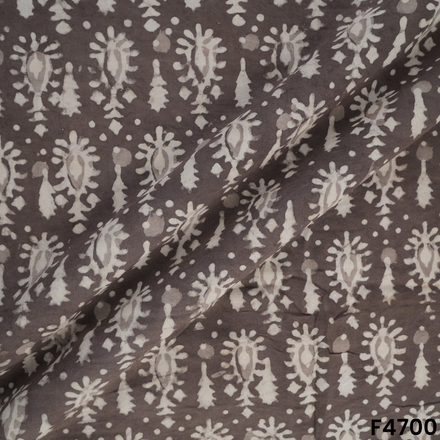 Dabu Print Modal Cotton Fabric- F4700