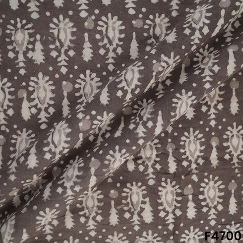 Dabu Print Modal Cotton Fabric- F4700